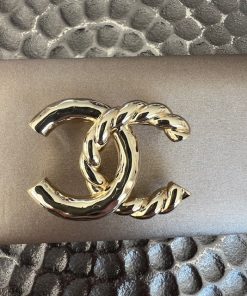 Chanel Gold Brooch