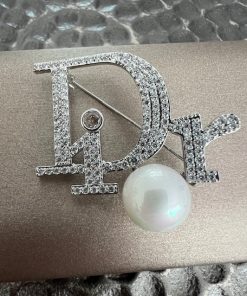 Dior silver Brooch