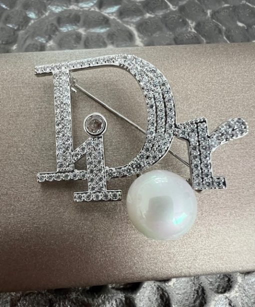 Dior silver Brooch