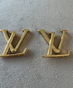 LV Gold Earrings