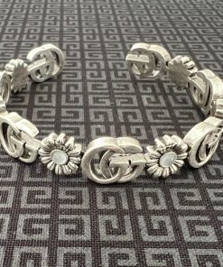 Gucci Antique Silver Cuff Bracelet