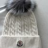 Moncler Pompom Hat -One Only Off White